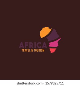 Africa Logo Design Vector Template