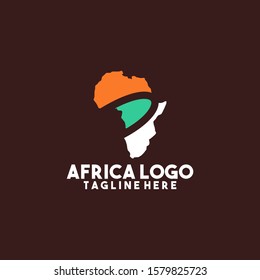 Africa Logo Design Vector Template