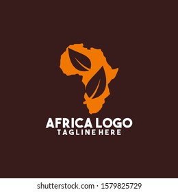 Africa Logo Design Vector Template