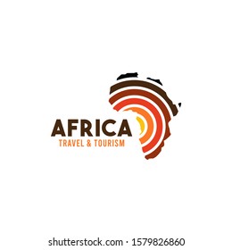 Africa Logo Design Vector Template