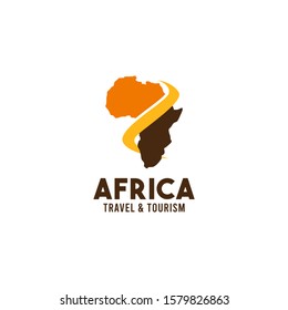 Africa Logo Design Vector Template