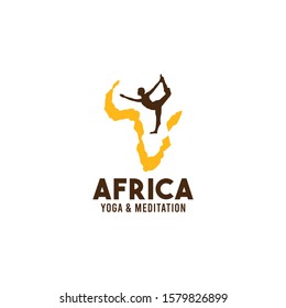 Africa Logo Design Vector Template