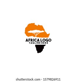 Africa Logo Design Vector Template