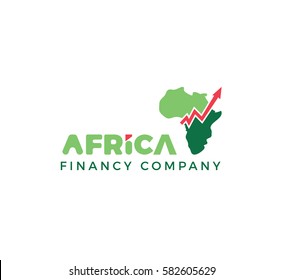 Africa Logo Africa Map Vector Template Stock Vector (Royalty Free ...