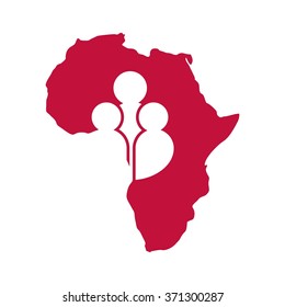 africa logo vector.