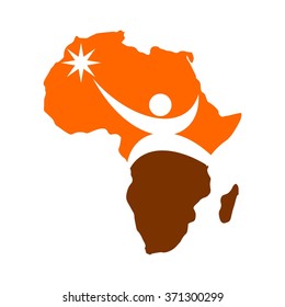 africa logo vector.
