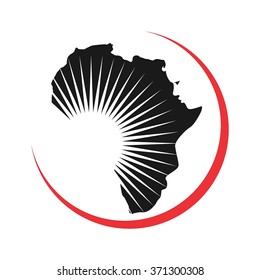 africa logo vector.