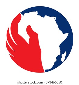 africa logo vector.