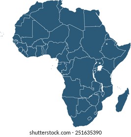 Africa map