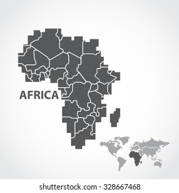 africa map