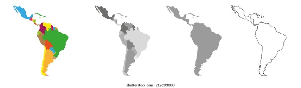 Africa map icon. Vector illustration.