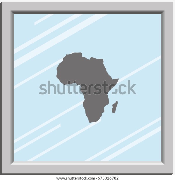 Africa Map Illustration Stock Vector (Royalty Free) 675026782