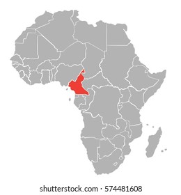 africa map vector