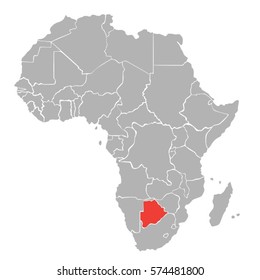africa map vector