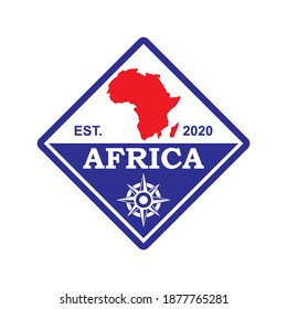 Africa Map Vector , Country Logo