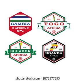 Africa Map Vector , Country Logo