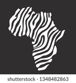 Africa map vector illustration