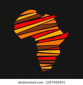 Africa map vector illustration design