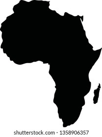 Africa maps, Vector