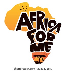 Africa Me Safari Logo Stock Vector (Royalty Free) 2133871897 | Shutterstock