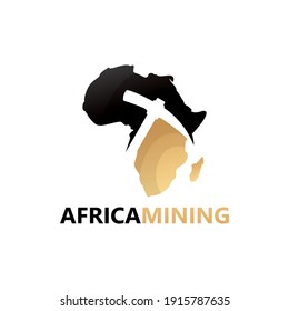 Diseño del logotipo de minería de África