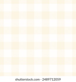 Africa pattern vector tartan, fiber seamless fabric check. Plain background textile plaid texture in old lace and white colors palette.