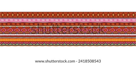 Africa patterned design. African background, banner with tribal traditional grunge pattern, elements, vector concept illustration. Masks, patterns, African symbols and colors