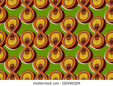 africa seamless pattern, textile art, tribal abstract hand-draw, circle and line geometrics image and background, fashion artwork for Fabric print, clothes, scarf, shawl, carpet, bag