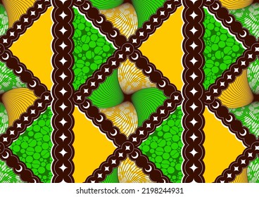 africa seamless pattern vibrant colours, textile art, tribal abstract hand-draw curve line image and background, fashion artwork for Fabric print, clothes, scarf, shawl, carpet, kerchief, handkerchief