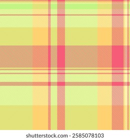 Africa seamless texture tartan, wallpaper vector background pattern. Choice check textile plaid fabric in green and amber colors palette.