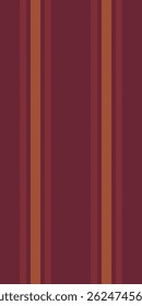 tecido padrão têxtil de África, melhoria linhas verticais sem costura. Plano de fundo de textura de faixa de vetor de individualidade na paleta de cores vermelho e laranja.