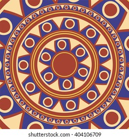 Africa triangle geometric patterns and shevron. Exotic african ethnic ornament.