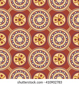 Africa triangle geometric patterns and shevron. Exotic african ethnic ornament.