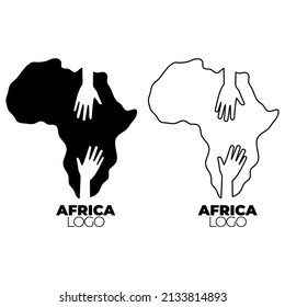 Africa Unites Helping Hands Logo