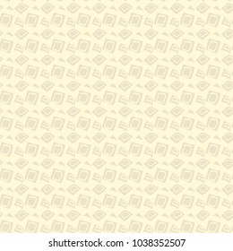 Africa vector seamless background with a yellow geometric patterns textures.