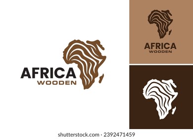 Africa Wooden Logo is a design asset featuring a wooden textured logo with an African theme. It is suitable for businesses or organizations related to Africa, tourism, or African-inspired products.