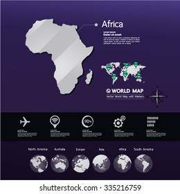 Africa World Map