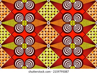 african abstract seamless pattern vibrant colours, textile art, hand-draw line art image and background, fashion artwork for Fabric print, Scarf, Shawl, Carpet, Kerchief, Handkerchief