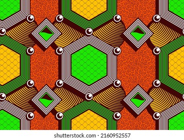 colores vivos de patrón abstracto africano sin fisuras, arte textil, imagen y fondo de la línea de dibujo a mano, arte de moda para impresión de tela, Scarf, Shawl, Carpet, Kerchief, Handkerhead