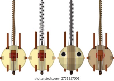 Modelle von African Acoustic Kora Instruments