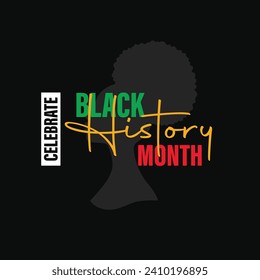 African American Black History Month Design Template