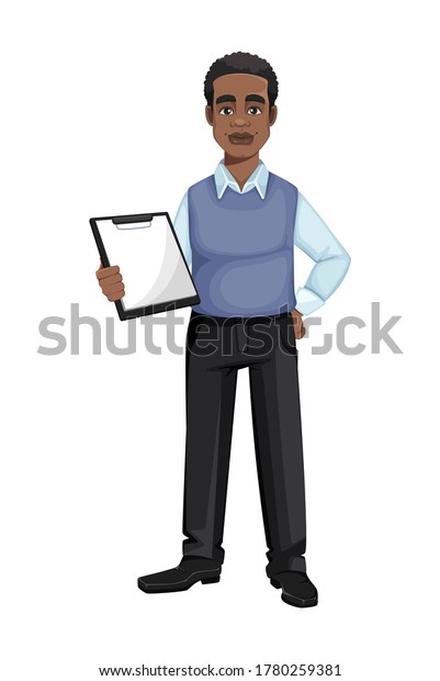7,972 Guy Holding Clipboard Images, Stock Photos & Vectors | Shutterstock