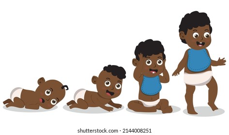 2,008 Illustration of african american infant Images, Stock Photos ...