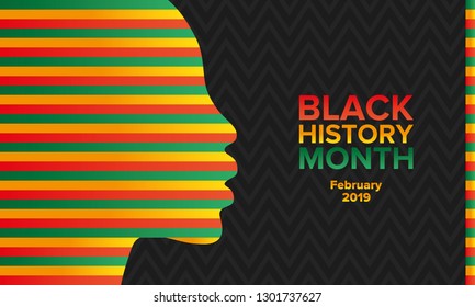 African American History or Black History Month. Celebrated annually in February in the USA and Canada