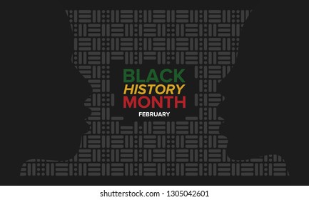 African American History or Black History Month. Celebrated annually in February in the USA and Canada