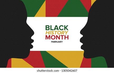 African American History or Black History Month. Celebrated annually in February in the USA and Canada