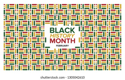 African American History or Black History Month. Celebrated annually in February in the USA and Canada