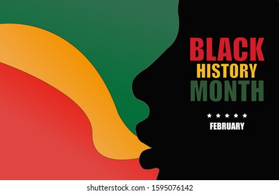 African American History or Black History Month. Celebrated annually in February