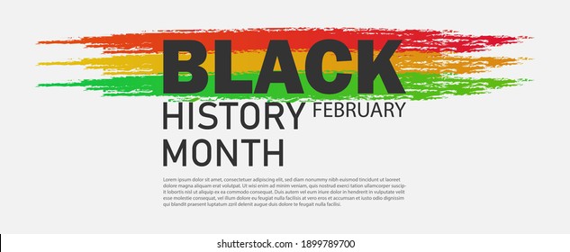 African American History or Black History Month. Celebrated annually in February in the USA and Canada