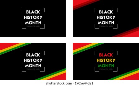 African American History or Black History Month. Celebrated annually in February in the USA and Canada. black history background